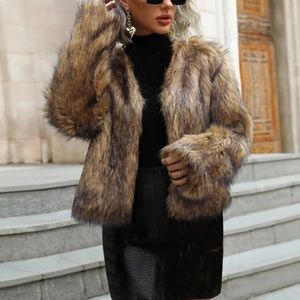 Faux Fur Coat